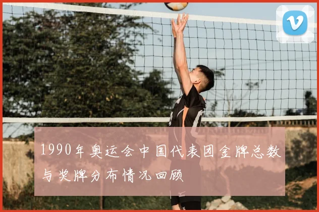 1990年奥运会中国代表团金牌总数与奖牌分布情况回顾